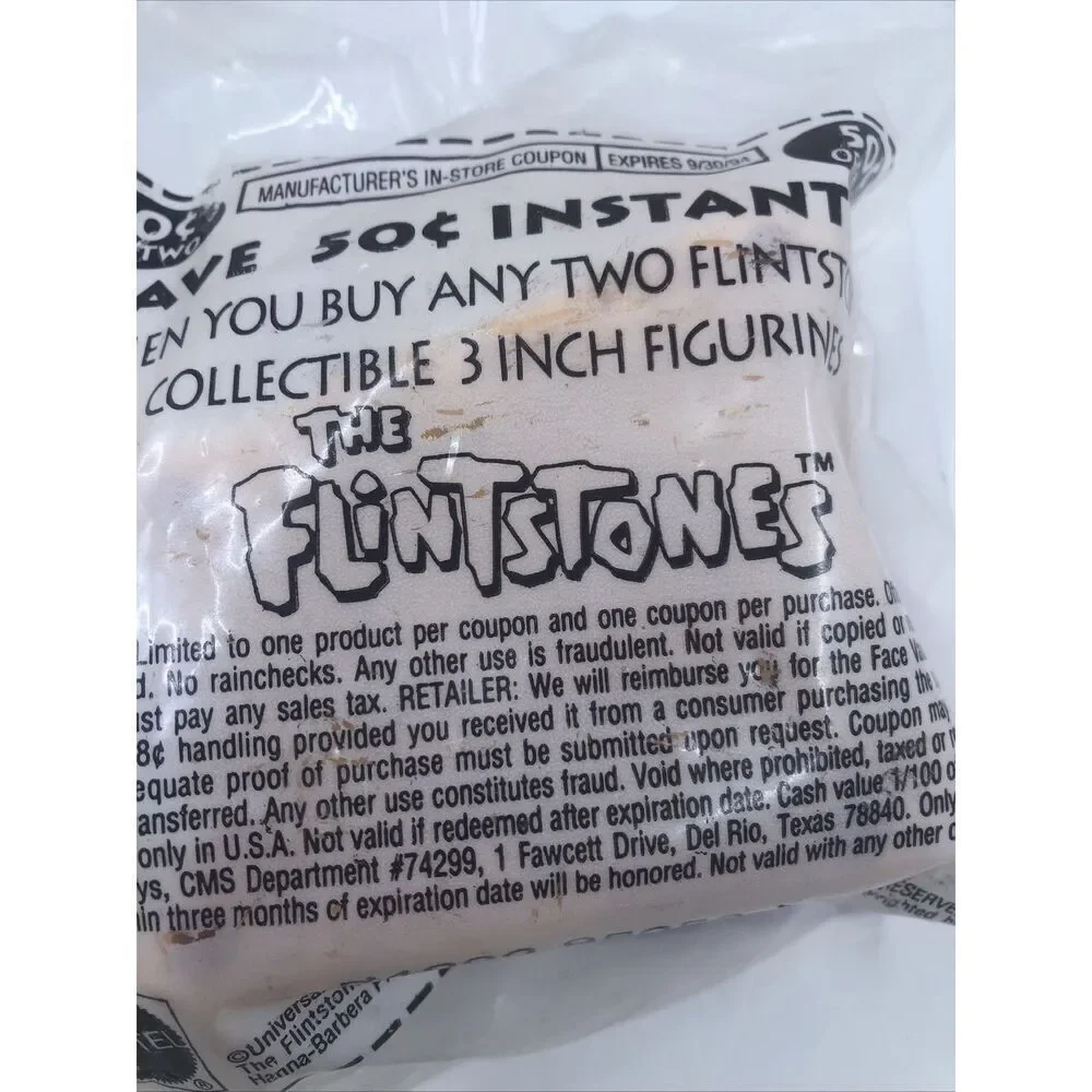 The Flinstones 1993 McDonald's Happy Meal Toy 'Fred & WilmaThe Flintsone's House